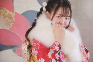 成人式　ショール　持ち物