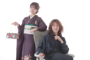 ママ振袖　アレンジ　リメイク