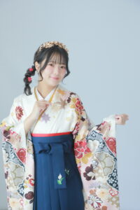 卒業式 袴 振袖