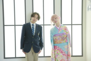 振袖　きょうだい写真