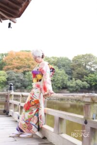 振袖ロケーションフォト　奈良公園