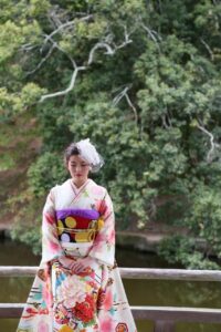 振袖ロケーションフォト　奈良公園