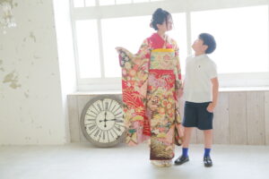 振袖　きょうだい