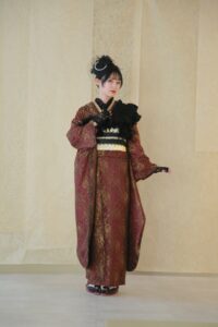 振袖　モダン