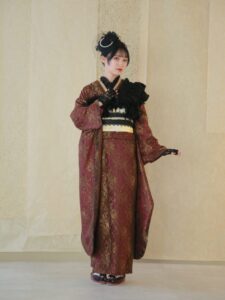 振袖　モダン