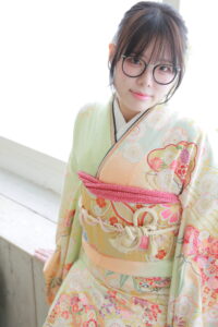 振袖　手ぶら撮影　淡め