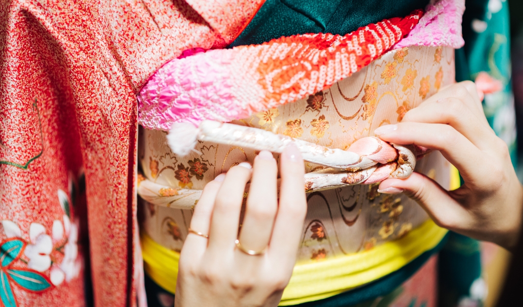 成人式当日のお支度