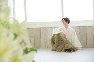 男袴 白