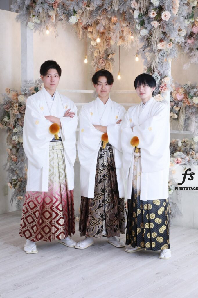 男袴 友達と