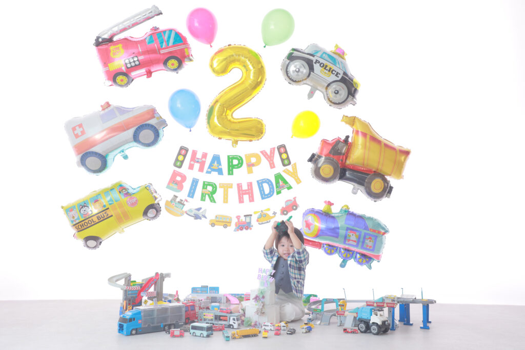 バースデーフォト　2歳