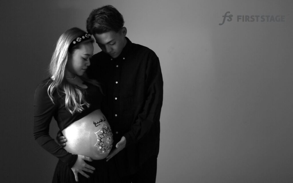 マタニティ　妊婦　マタニティフォト　ファーストステージ