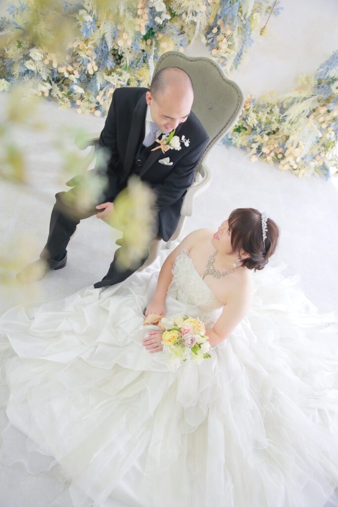 洋装 ウェディング ブライダルフォト 結婚記念日