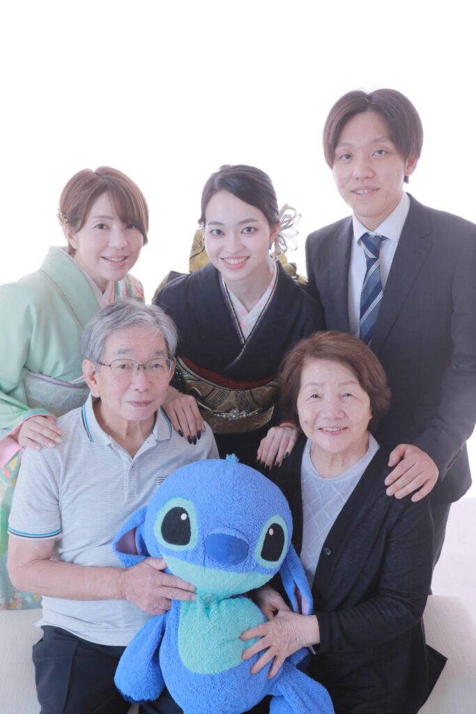 成人式　写真　親　家族　思い出の品