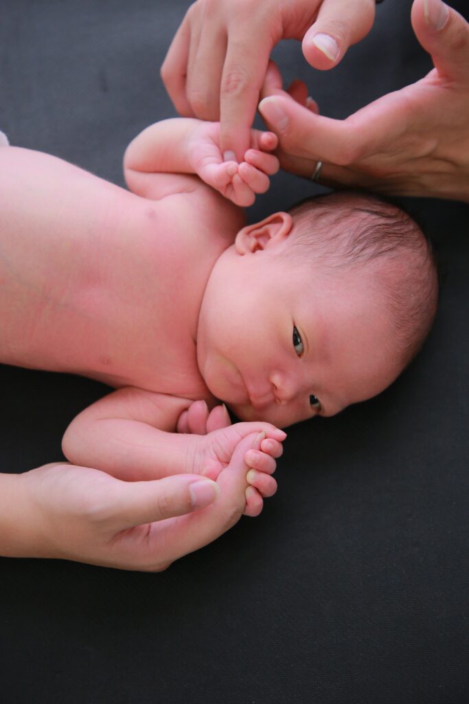 ニューボーンフォト　ニューボーン　NB　赤ちゃん　家族撮影