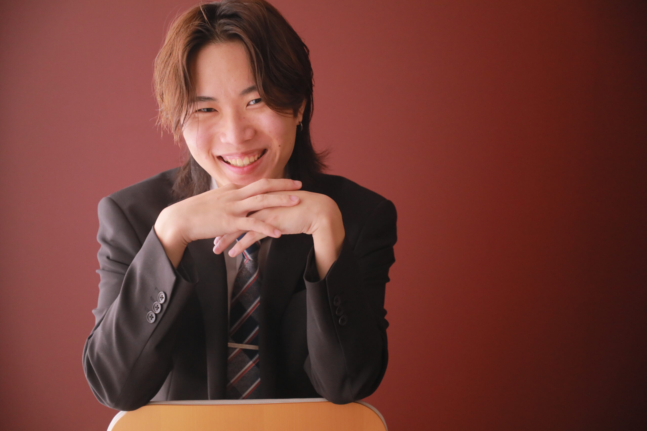 20歳　スーツフォト　お祝い　男の子