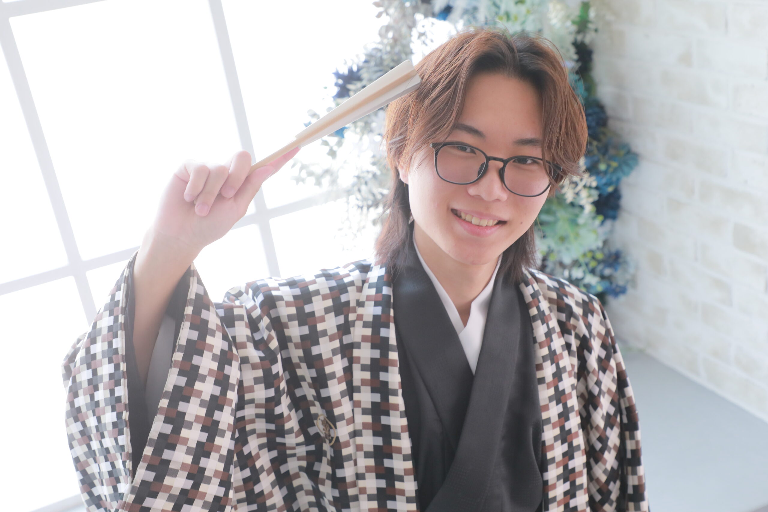 ハタチ男子　袴前撮り