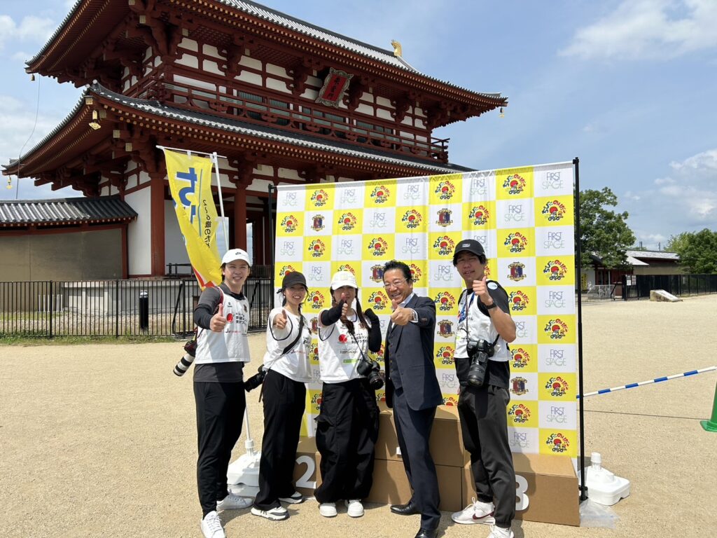 ちびっこのりだー　朱雀門　フォトスタジオ