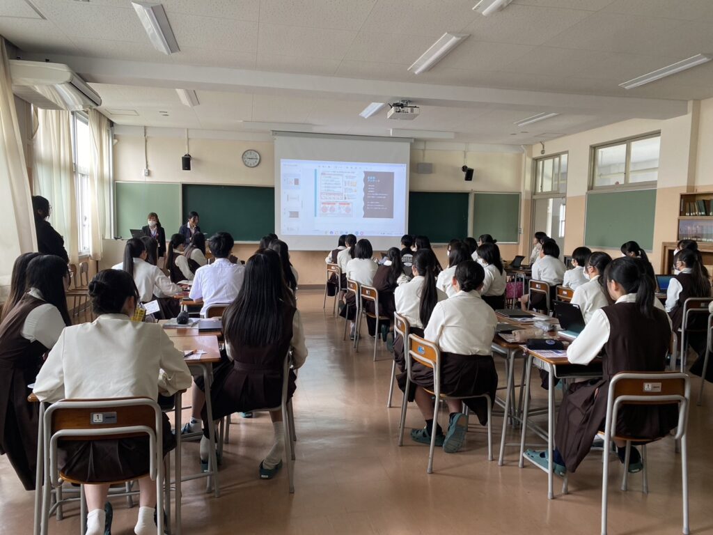 【四日市商業高校へ】マーケティング授業に参加