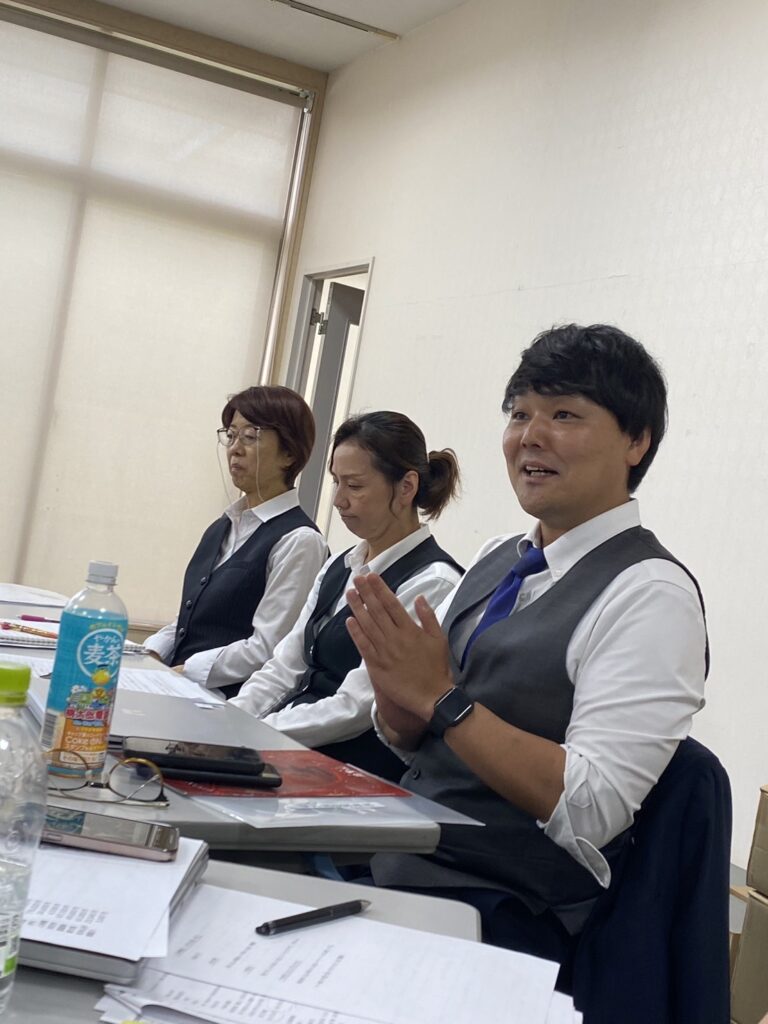 店長会議　パート社員会議