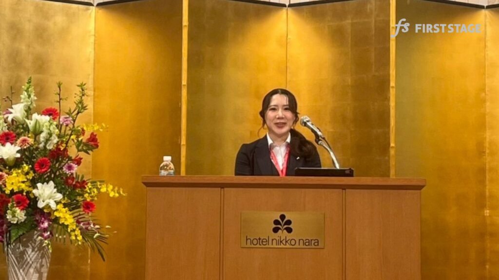 株式会社ファーストステージ　入社式　会社行事