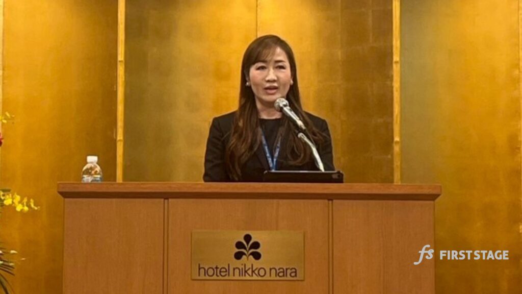 社長あいさつ　株式会社ファーストステージ　入社式　会社行事