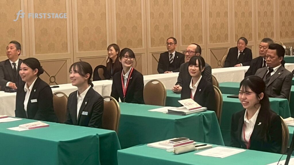 株式会社ファーストステージ　入社式　会社行事